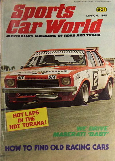 Sports Car World  v36#6 (March 1975)