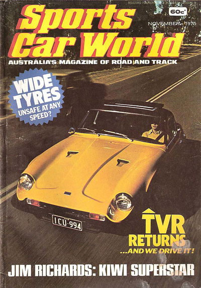 Sports Car World (KG Murray, 1974? series) v38#2 November 1975