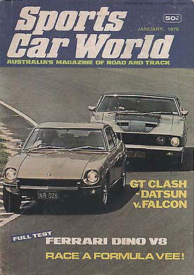 Sports Car World (KG Murray, 1974? series) v36#4 (January 1975)