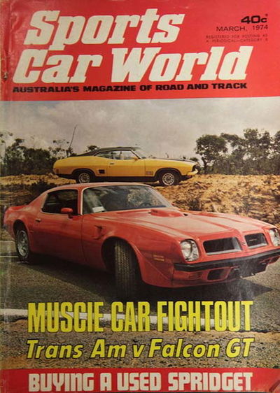 Sports Car World (Periodical Publications, 1957 series) v34#4? March 1974