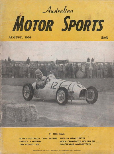 Australian Motor Sports  v11#8 (August 1956)