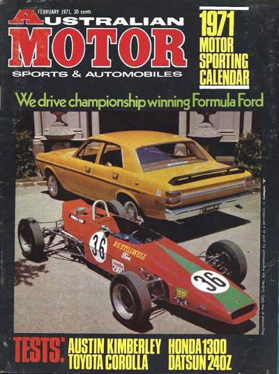 Australian Motor Sports and Automobiles  v26#2 (February 1971)