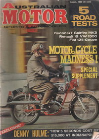 Australian Motor Sports and Automobiles  v23#8 (August 1968)