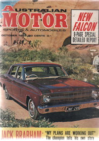 Australian Motor Sports and Automobiles  v21#10 (October 1966)