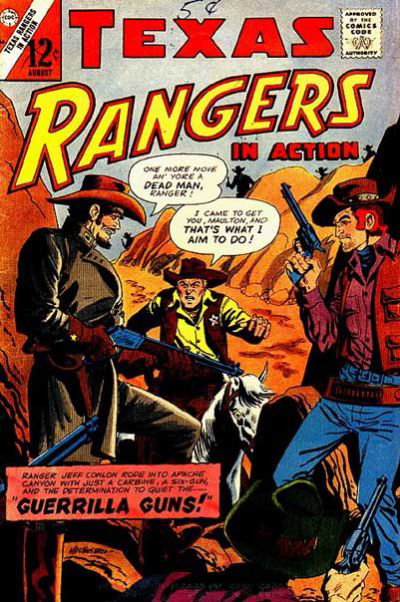 Texas Rangers in Action  #56 (August 1966)