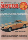 Australian Motor Sports and Automobiles  v23#1 (January 1968)