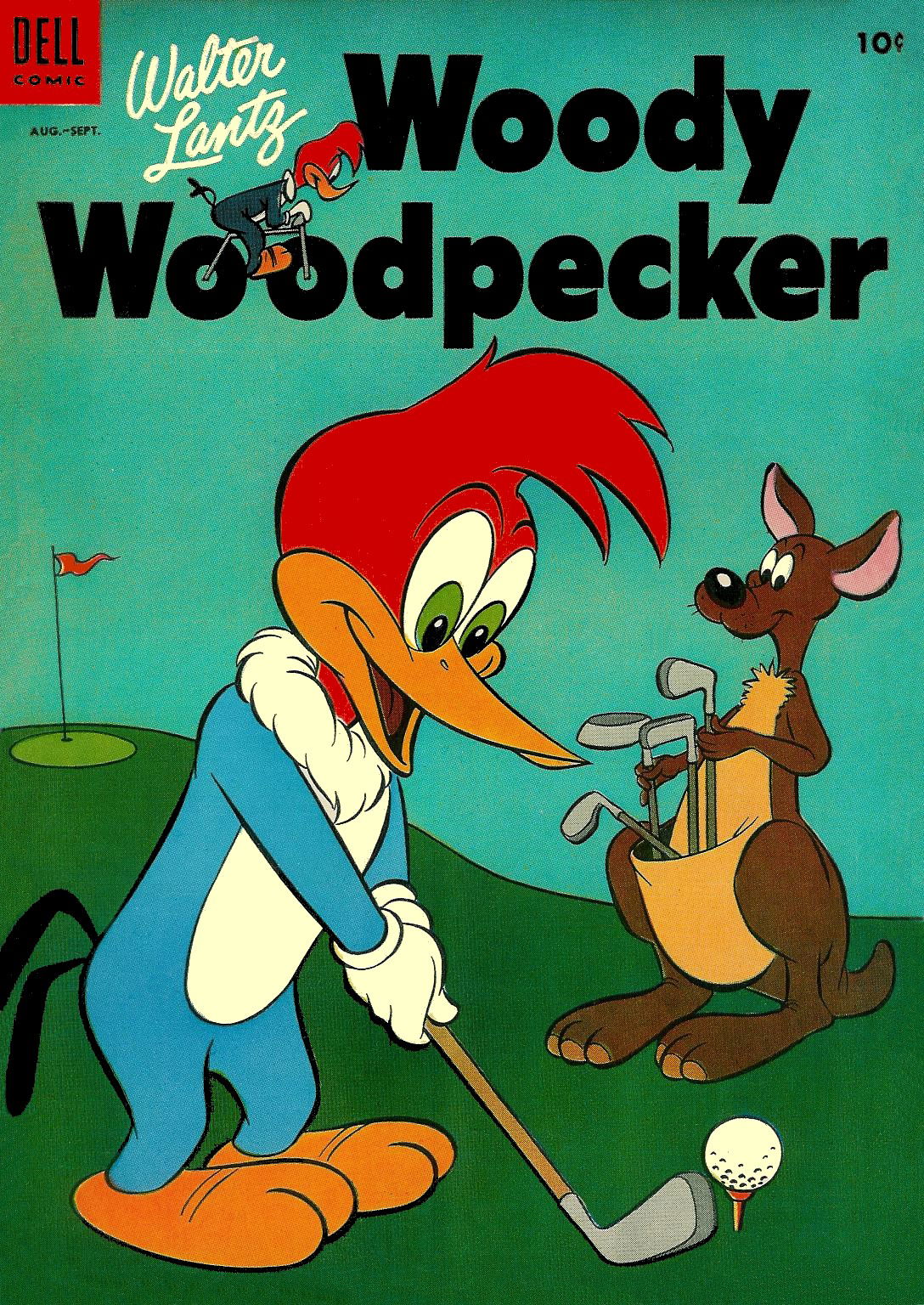 Walter Lantz Woody Woodpecker (Dell, 1952 series) #26 (August-September 1954)