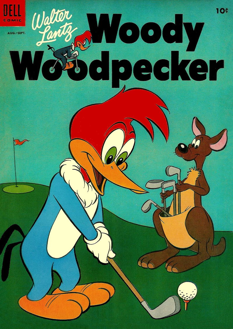Walter Lantz Woody Woodpecker (Dell, 1952 series) #26 (August-September 1954)
