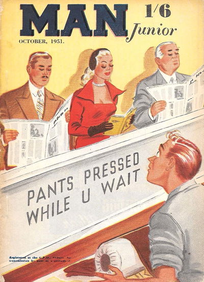 Man Junior (Man Jr, 1949 series) v23#2 October 1951