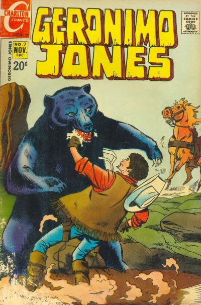 Geronimo Jones (Charlton, 1971 series) #2 (November 1971)