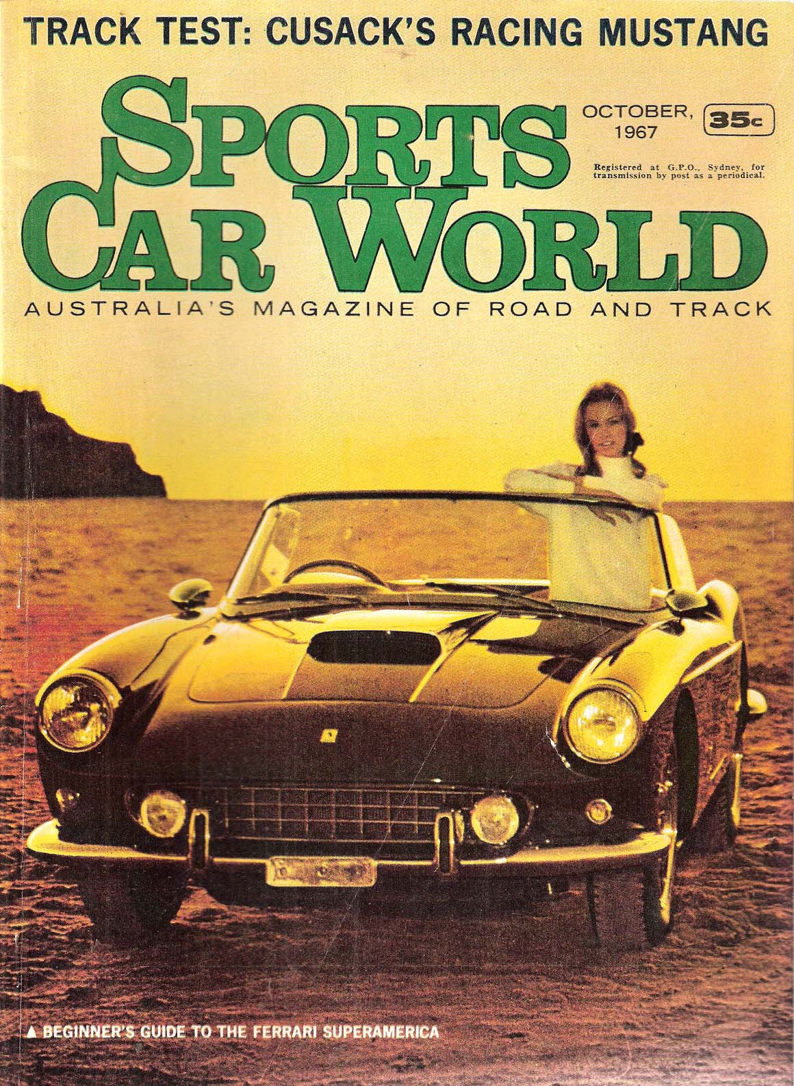 Sports Car World (Periodical Publications, 1957 series) v22#1 (October 1967)