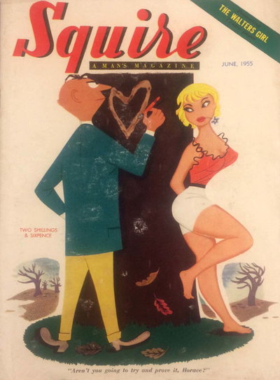 Squire a Men's Magazine  v5#6 (June 1955)