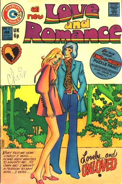 Love and Romance (Charlton, 1971 series) #16 January 1974