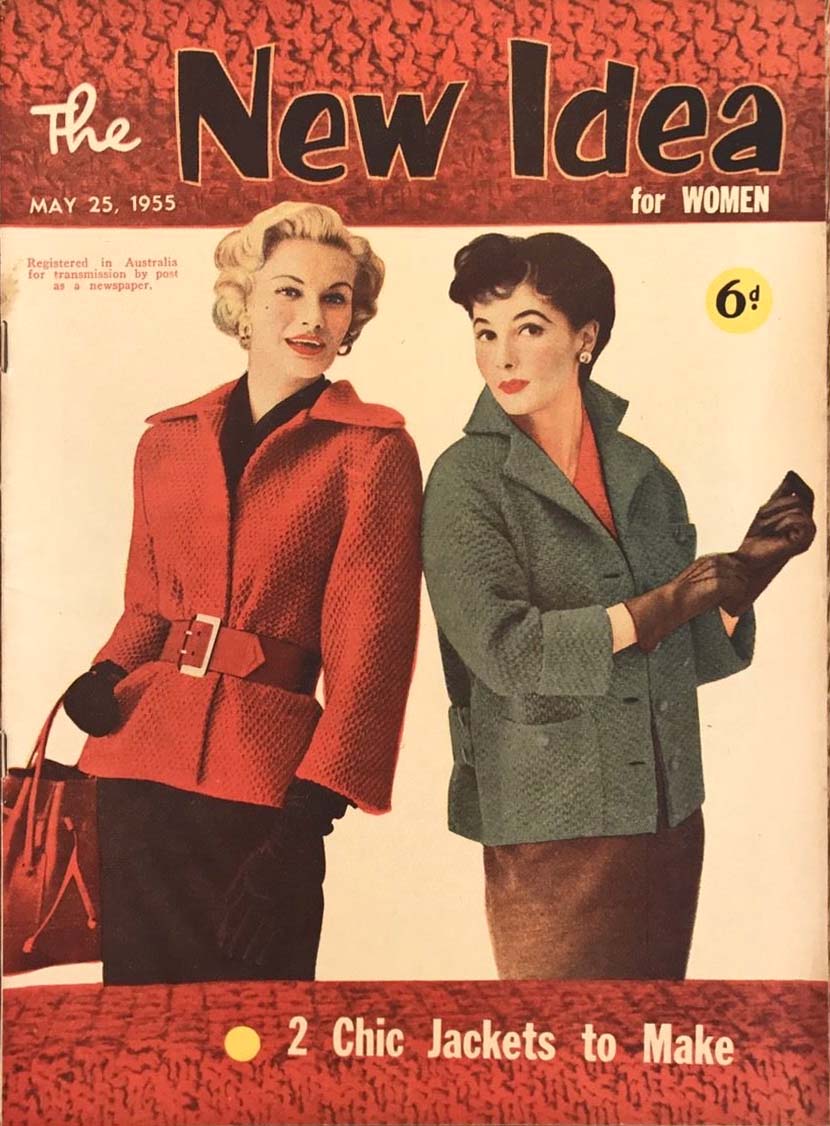 The New Idea for Women (Southdown, 1951? series) #25/5/55 (25 May 1955)