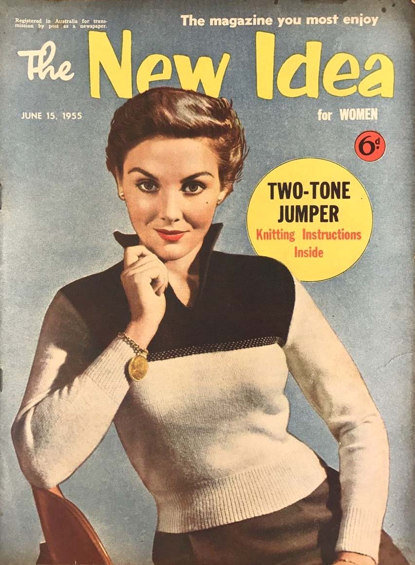 The New Idea for Women (Southdown, 1951? series) #15/6/55 (15 June 1955)