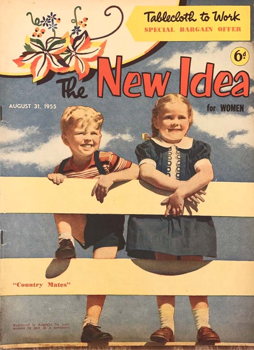 The New Idea for Women (Southdown, 1951? series) #31/8/55 (31 August 1955)