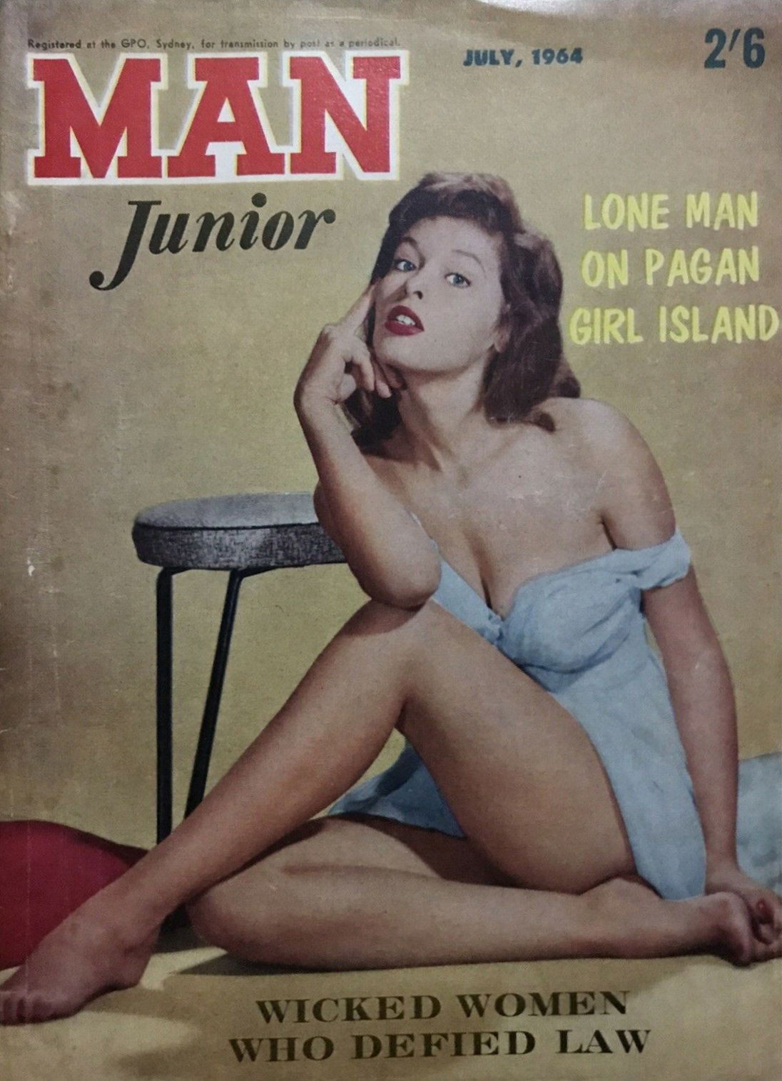 Man Junior (Man Jr, 1954 series) v21#5 (July 1964)