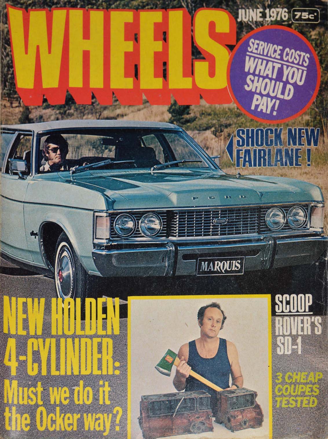 Wheels (KG Murray, 1973 series) v45#1 (June 1976)
