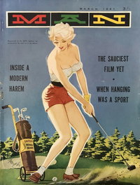 Man [Man Magazine] (Man, 1946 series)  v49#4 (March 1961)
