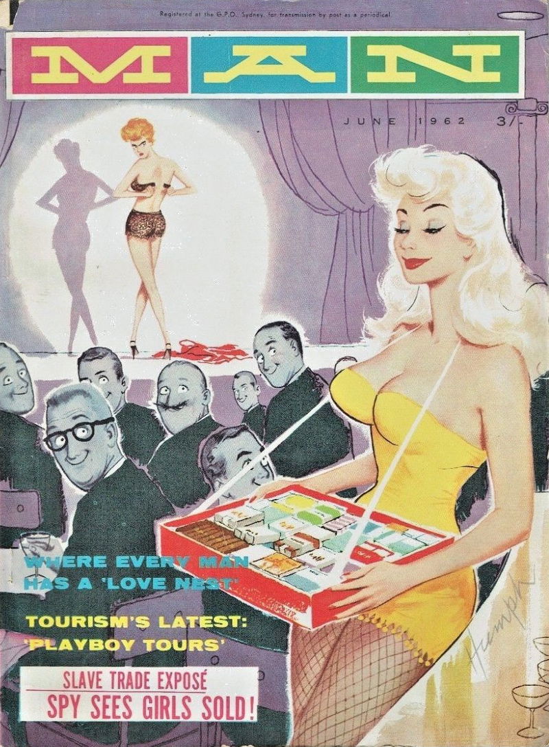 Man [Man Magazine] (Man, 1946 series) v52#1 (June 1962)