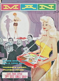Man [Man Magazine] (Man, 1946 series)  v52#1 (June 1962)