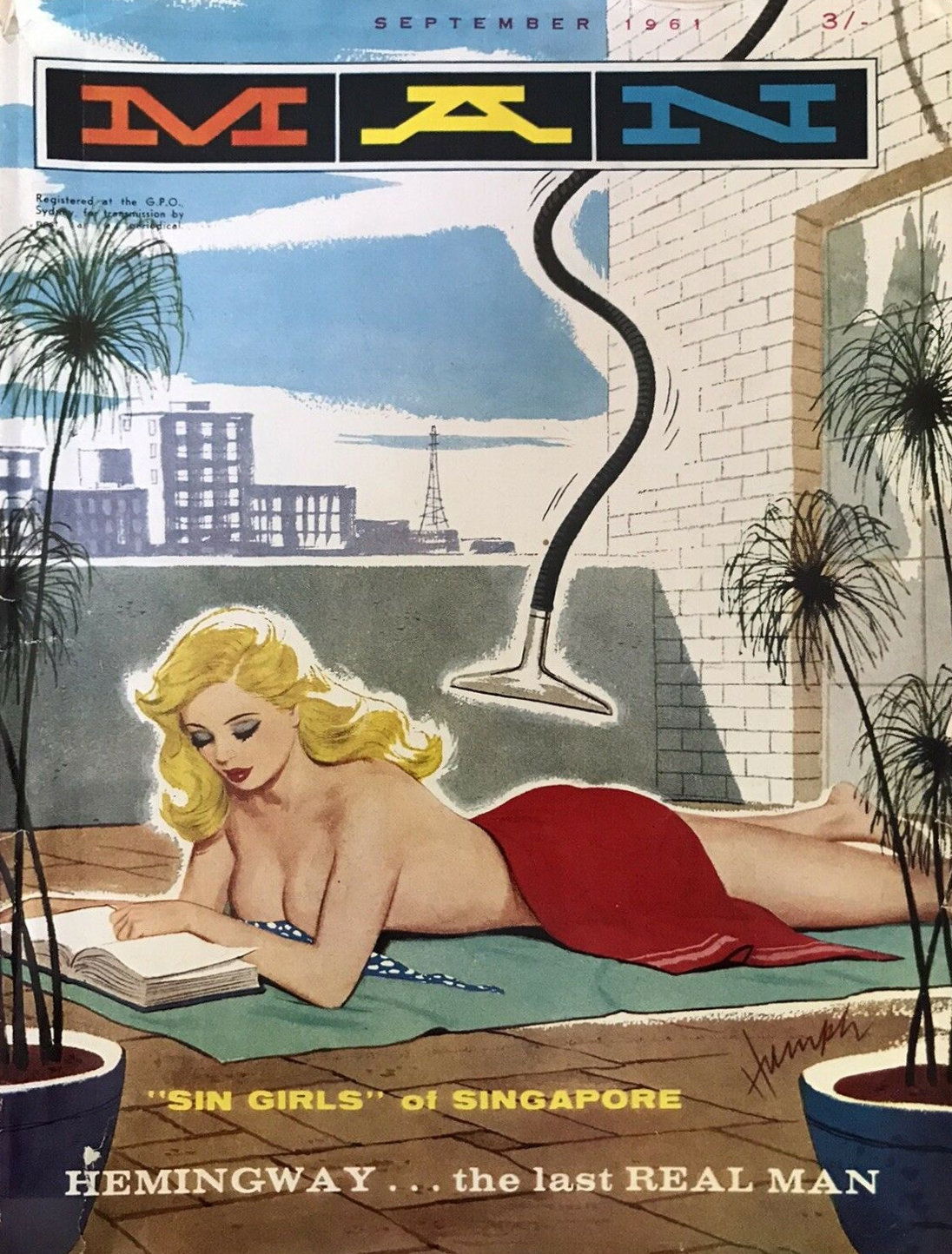 Man [Man Magazine] (Man, 1946 series) v50#4 (September 1961)