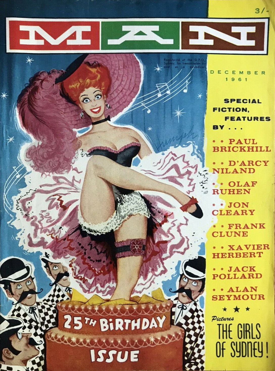 Man [Man Magazine] (Man, 1946 series) v51#1 (December 1961)
