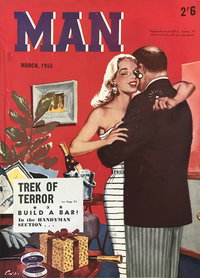 Man [Man Magazine] (Man, 1946 series)  v37#4 (March 1955)