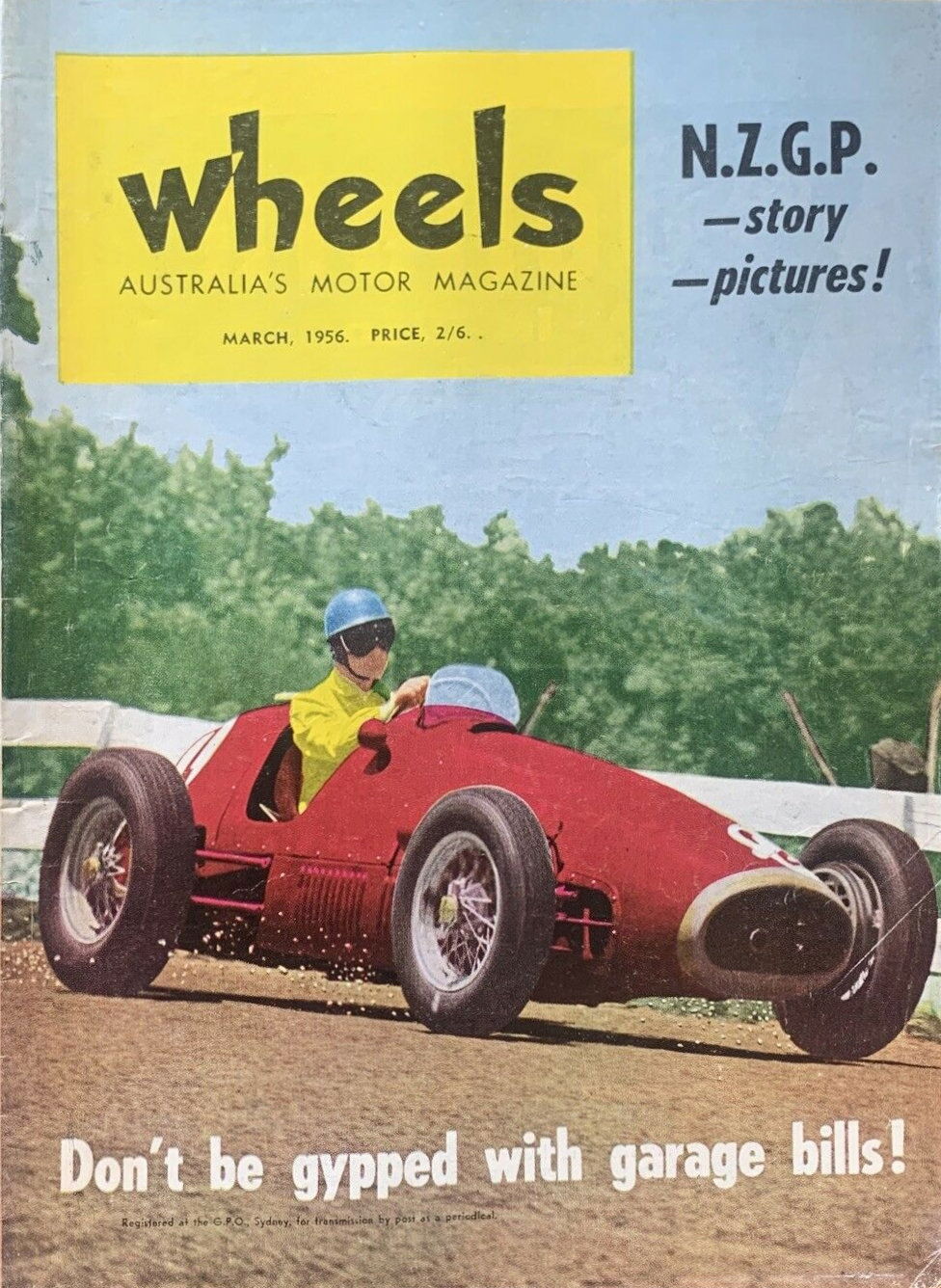 Wheels (KG Murray, 1955 series) v4#5 (March 1956)