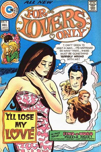 For Lovers Only (Charlton, 1971 series) #74 December 1973