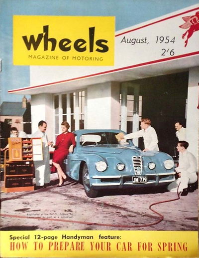 Wheels (Hudson, 1953 series) v2#4 (August 1954)