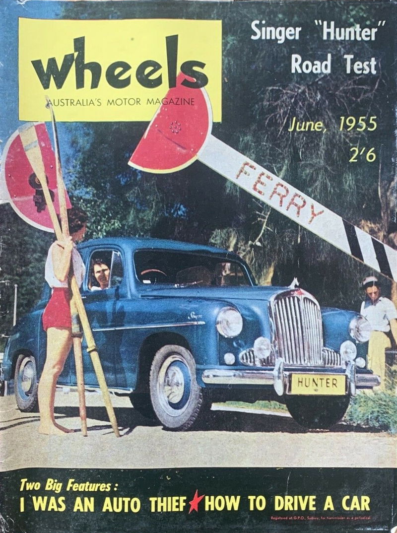 Wheels (Hudson, 1953 series) v3#2 (June 1955)