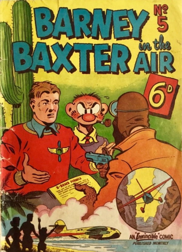 Barney Baxter in the Air (Invincible, 1950? series) #5 ([1950?])