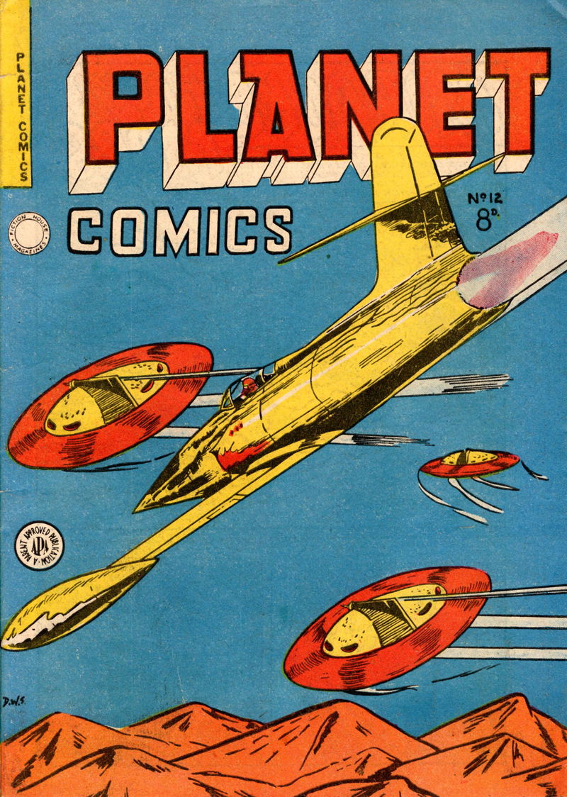 Planet Comics (HJ Edwards, 1952 series) #12 ([June 1953?])