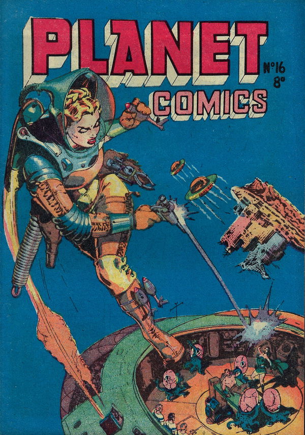 Planet Comics (HJ Edwards, 1951 series) #16 ([April 1952?])