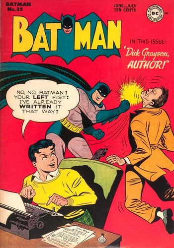 Dick Grayson, Author!