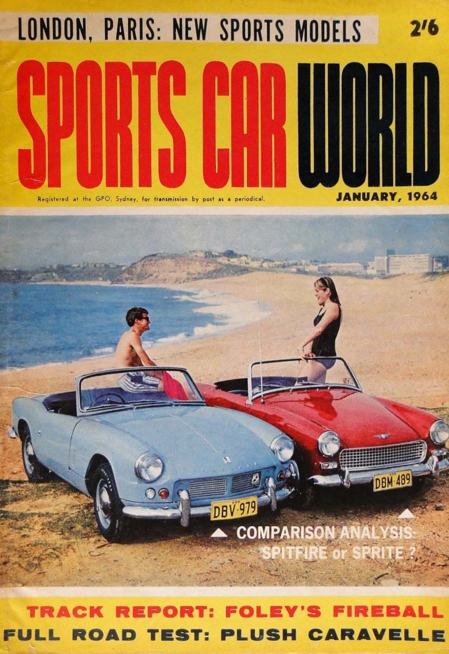 Sports Car World (Periodical Publications, 1957 series) v14#4 (January 1964)