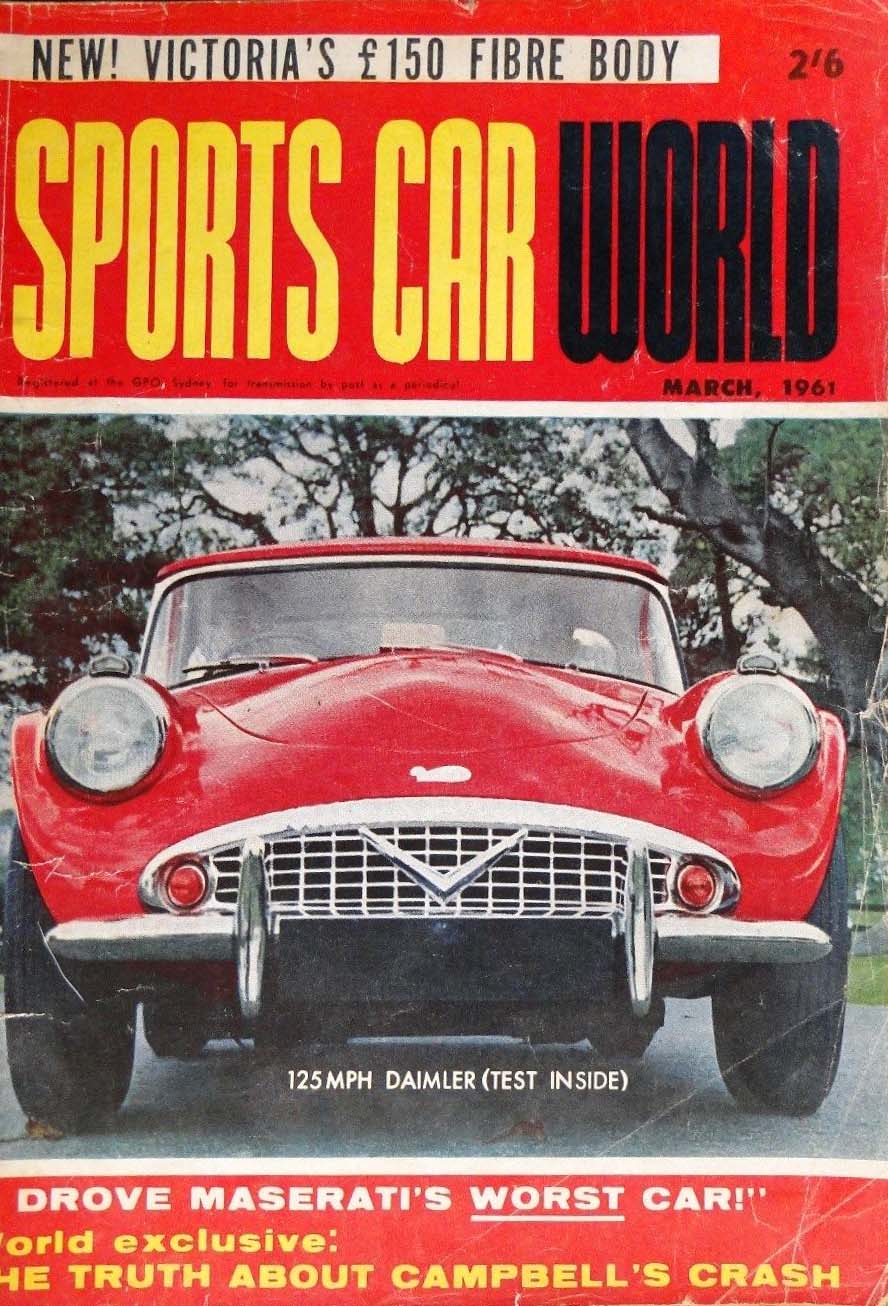 Sports Car World (Periodical Publications, 1957 series) v8#6 (March 1961)