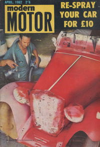 Modern Motor (Modern Magazines, 1954 series) v8#11 April 1962