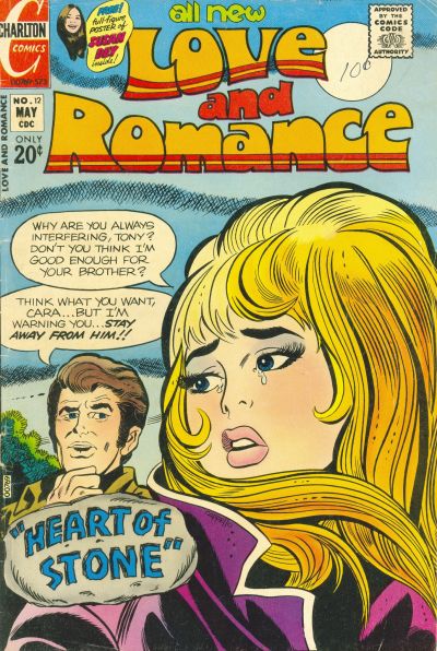Love and Romance (Charlton, 1971 series) #12 (May 1973)