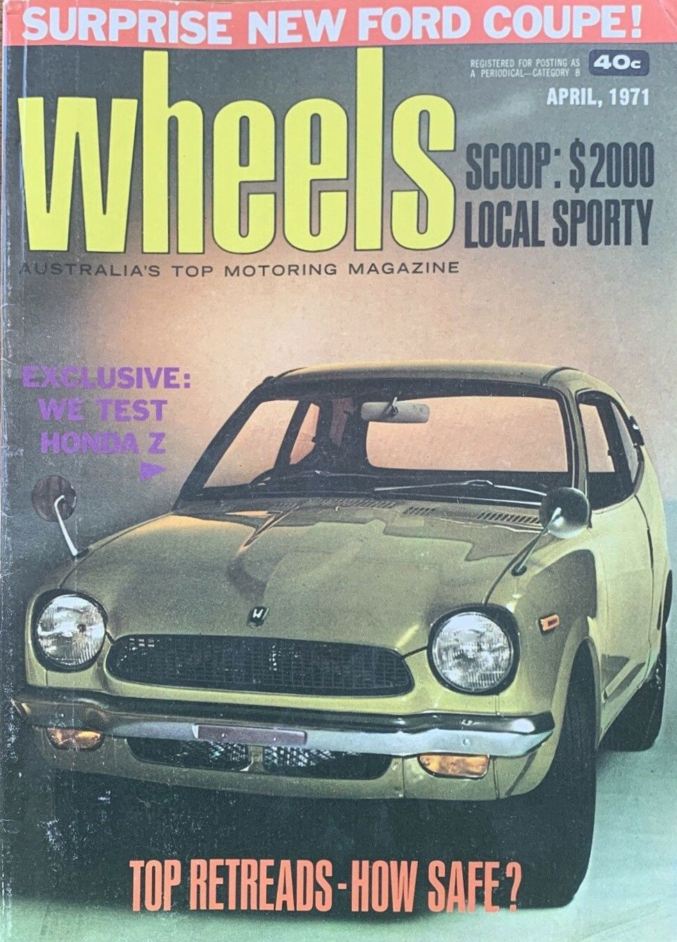 Wheels (Periodical Publications, 1957 series) v34#5 (April 1971)