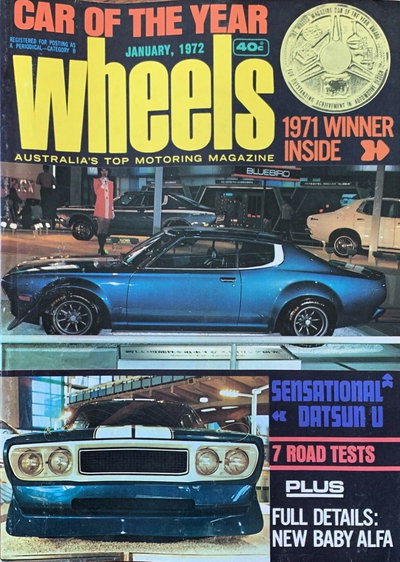 Wheels  v36#2 (January 1972)