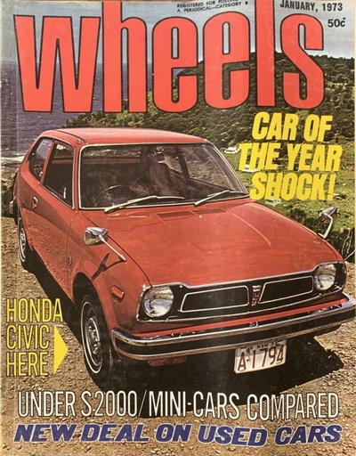 Wheels  v38#2 (January 1973)