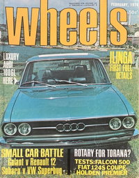 Wheels (KG Murray, 1973 series)  v40#3 (February 1974)