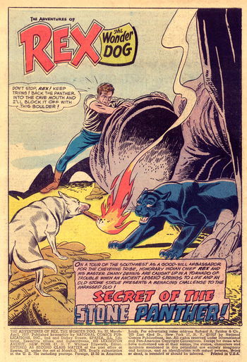 The Adventures of Rex the Wonder Dog (DC, 1952 series) #32 — Untitled (page 1)