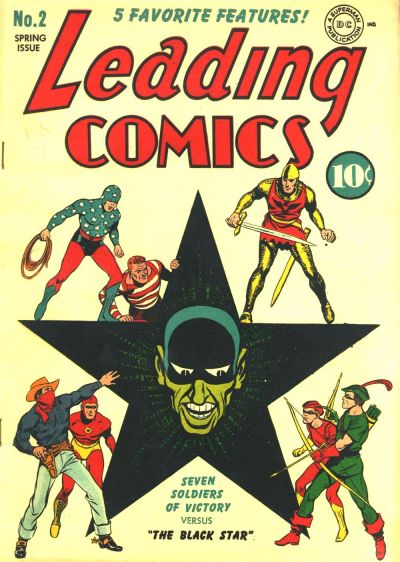 Leading Comics (DC, 1941 series) #2 (Spring 1942)