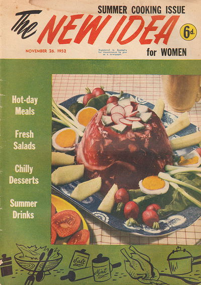 The New Idea for Women (Southdown, 1951? series) #26/11/52 (26 November 1952)