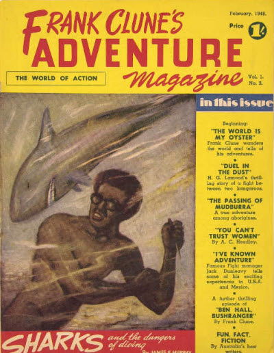 Frank Clune's Adventure Magazine (Allied, 1948 series) v1#2