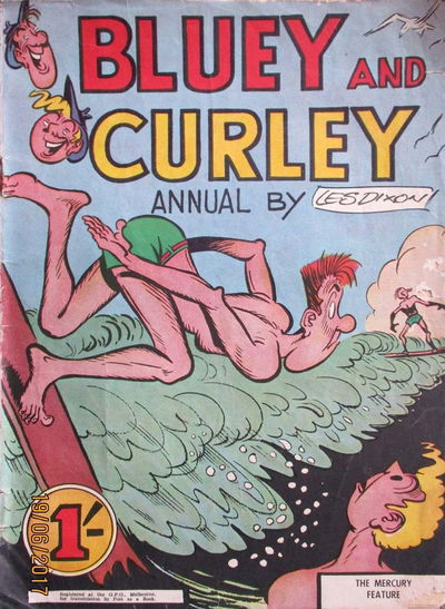 Bluey and Curley Annual [Mercury] (Unknown, ? series)  ([1957?])