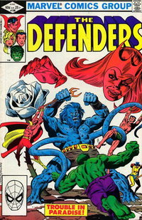 The Defenders (Marvel, 1972 series)  #108 (June 1982) — Trouble in Paradise!